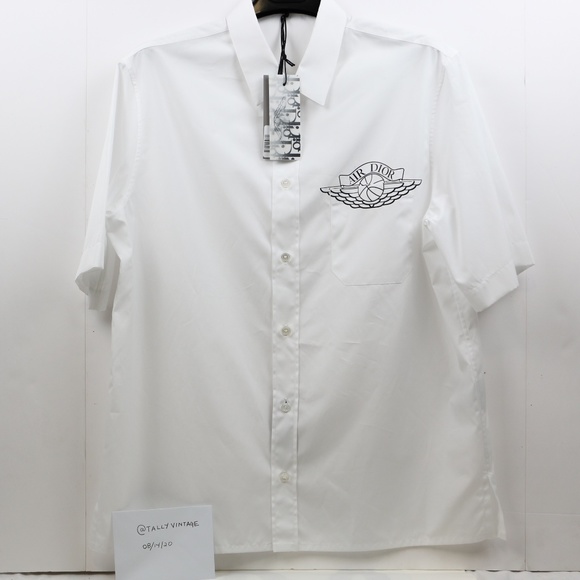 Air Dior Button Down Shirt Size L NWT - Picture 1 of 4